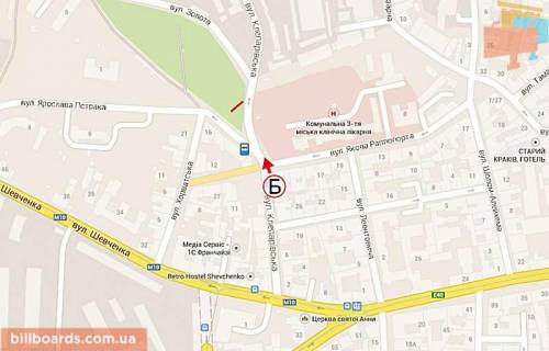 Беклайт B у Львові, 3,37х2,37  Клепарівська (Краківській ринок) схема