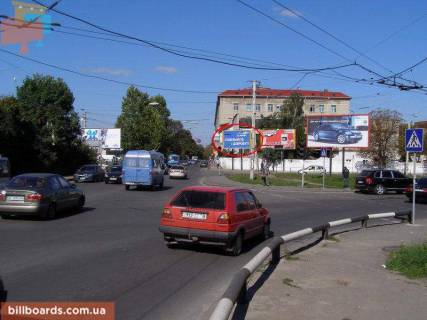 Билборд A в Львове, 6х3  Кульпарківська - Антоновича (з-д "Кінескоп", лівий) фото 1