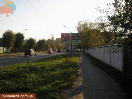 Білборд, Бігборд (Борд)  A у Львові, 6х3  Липинського 23 ст. А (до центру) Фото 1