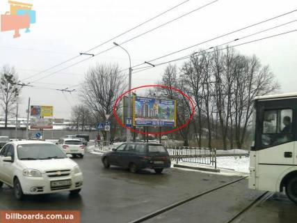 Билборд A в Львове, 6х3  Зелена, 143а  №2  (переїзд біля вул. Дж. Вашінгтона) А фото 1