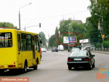 Билборд A в Львове, 6х3  Пасічна, 70 фото 1
