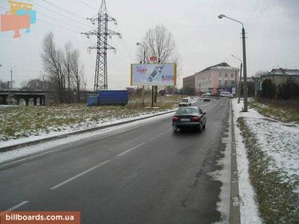 Билборд A в Львове, 6х3  Луганська -  Стрийська (перед мостом вул. Стрийська - до вул. Стрийської) фото 1