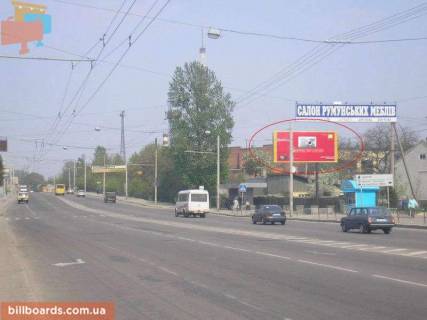 Білборд, Бігборд (Борд)  A у Львові, 6х3  Любінська - Підміська A Фото 1