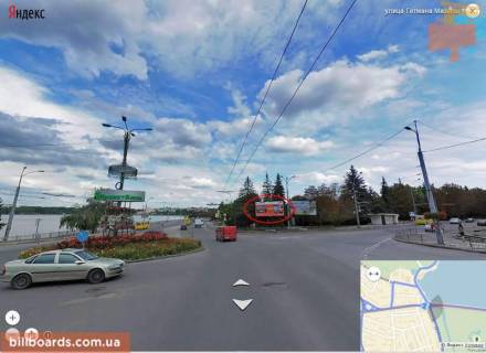 Білборд, Бігборд (Борд)  A у Тернополі Мазепи - вул. Дружби Фото 1