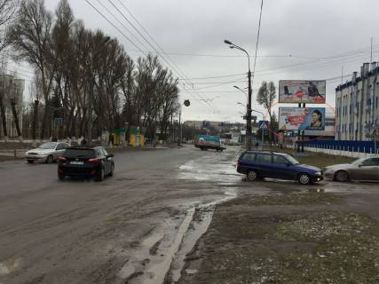 Билборд A в Тернополе, 6х3  Збаразька- Лозовецька- Фабрична    (завод Молокія) нижній фото 1