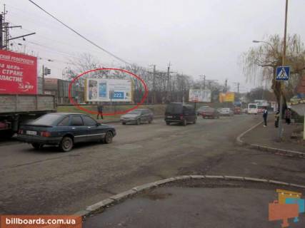 Билборд B в Ужгороде, 6х3  Карпатської України (Гагаріна)  переїзд фото 1