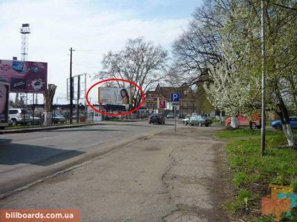 Билборд B в Ужгороде, 6х3  Тихого - Станційна фото 1