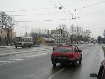 Білборд, Бігборд (Борд)  B у Львові, 6х3  Городоцька, 234а - Патона (в центр) сторона Б Фото 1