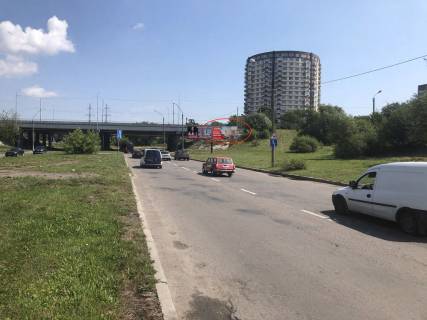 Билборд  в Львове Хуторівка,  Сихівський міст (ринок Шувар) правий фото 1