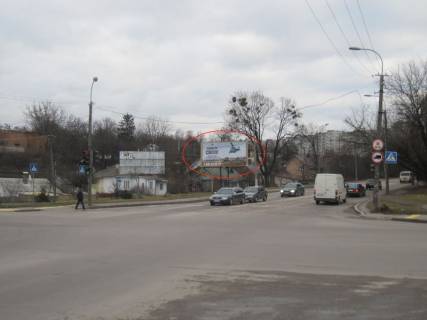Билборд B в Ровно, 6х3  Шухевича - вул. Володимира Великого фото 1