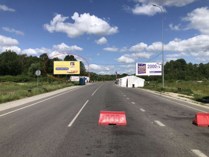 Билборд B в Грушев, 6х3  Грушів кордон (ліворуч) виїзд з країни фото 1