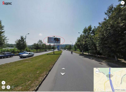 Билборд A в Черновцах, 6х3  Ізмайлівська (розд. смуга, від ринку); м.3 фото 1