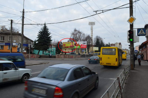 Billboard B in Ternopil, 6х3  Banderi (stadion) misce 2, B livij Photo 1