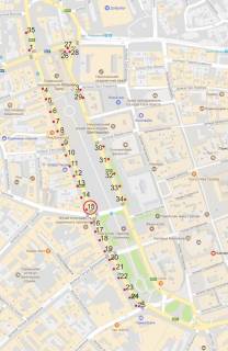 Нестандарт B у Львові, 0,7*1,0  пр.Свободи схема