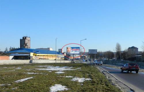 Білборд, Бігборд (Борд)  A у Львові, 6х3  Червоної Калини-Луганська (сихівський міст) К1 до Зеленої Фото 1
