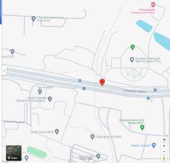 Скролер, Скрол A у Львові, 3,14х2,30  Хуторівка (зупинка ринок Шувар) - 500282 схема
