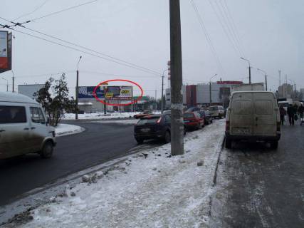 Билборд A в Луцке, 6х3  Карпенка Карого - Конякіна правий фото 1