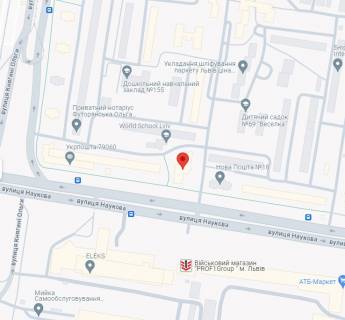 Призма A в Львове, 6х3  Наукова, 16 (від клубу Одеон до вул. Стрийської) - 499304 схема