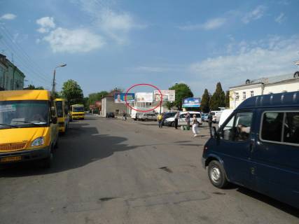 Билборд A в Стрые Привокзальна площа місце №2 фото 1