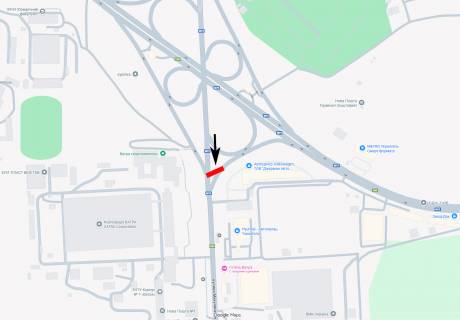 Билборд B в Тернополе, 6х3  Микуленецька ( Ватра) схема