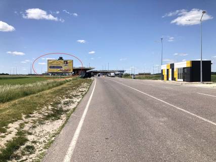 Билборд B в Кордони (Кордони), 6х3  Угринів к1, кордон (ліворуч)  виїзд з країни фото 1