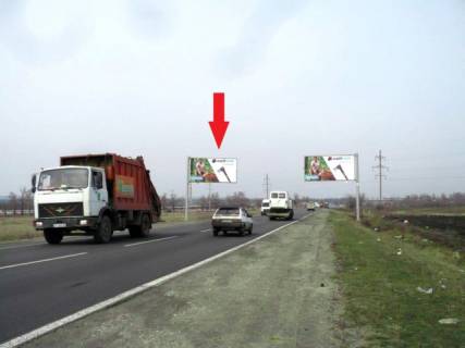 Билборд B в Харькове, 6x3  Кільцева дорога(траса М-03км 13+440 ліва) в'їзд на просп. Аерокосмічний (Гагаріна), в напрямку міста з пгт Безлюдівка фото 1