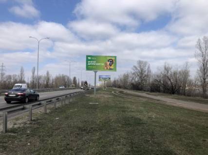 Билборд A в Киеве, 6x3  Богатирська вул., в напрямку Вишгород місто фото 1