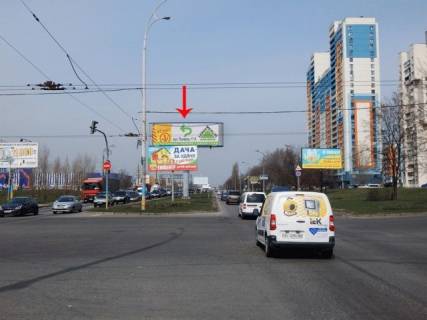 Мегаборд A в Киеве, 4x12  Богатирська вул., біля Полярна вул., до Вишгорода, з Києва фото 1