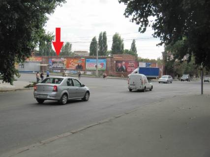 Билборд A в Кропивницкий (Кировоград), 6x3  Чикаленка Євгена вул. - Кавалерейськая вул. (Медведєва вул. - Орджонікідзе вул. (Лівий)), (БЦ "Акустика", "Ельворті", ПриватБанк, "Експоцентр", УкрСибБанк), в направл. вул. В.Чорновола фото 1