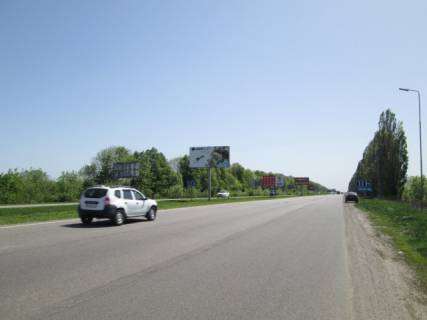 Billboard A in Kharkiv highway, 6x3  Geroiv Harkova pr-t- Rostovs'ka trasa ( na rozdiluvaci), ( AZS "OKKO"), viizd z mista Photo 1