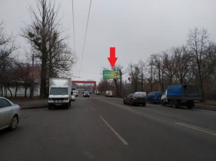 Білборд, Бігборд (Борд)  A у Харкові, 6x3  Миру вул.- просп. Героїв Харкова (Московський) (СМ "ВОСТОРГ",Харківська міська  лікарня №18,ст. м. "Індустріальна" (кол. ст. м. "Пролетарська")  ), в напрямку центра міста Фото 1