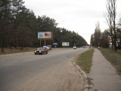 Билборд B в Черкассах, 6x3  дорога Черкаси-Канів (навпроти вул. Карбишева, ліва), в напрямку з міста фото 1