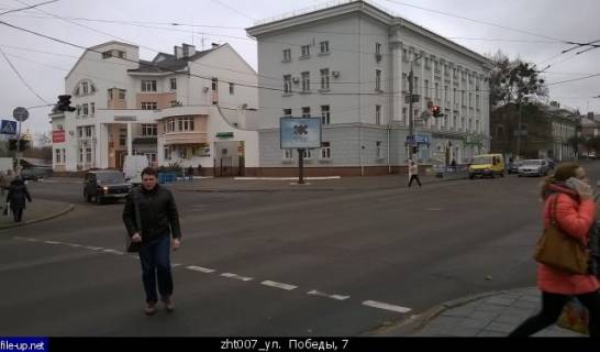 Скроллер A в Житомире, 3.14x2.32  Перемоги вул., 7 (АльфаБанк, Приватбанк, Житомирська ДПІ) - 41064 фото 1