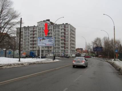 Billboard B in Kyiv, 6x3  Lucenka Dmitra st., 1, do. 1 (povorot na st. Uria Smolica), v napramku Kil'ceva doroga Photo 1