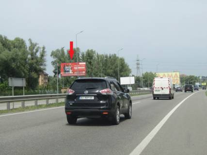 Билборд B в Киеве, 6x3  Новообухівська траса (Дніпровське шосе), перед  АЗС "ОККО", в м.Київ фото 1