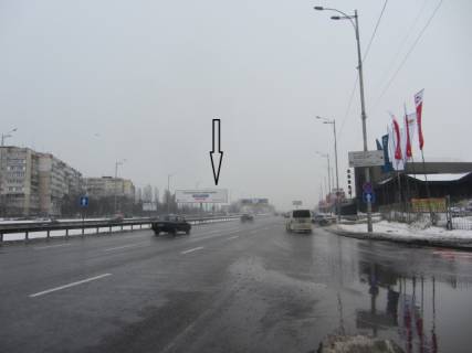 Билборд A в Киеве, 6x3  Кільцева Дорога, вїзд в Ринок Столичний фото 1