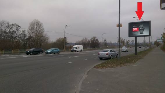 Скроллер A в Киеве, 3.14x2.32  Дніпровська наб., (ВОГ, ОККО), в напрямку Патона міст - 182698 фото 1