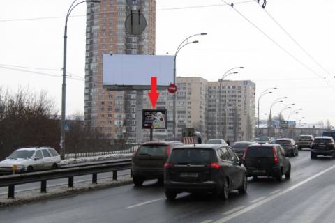 Беклайт B у Києві, 3.14x2.3  Вадима Гетьмана, вул, з/п Караваєві Дачі, на мосту,з центру Фото 1