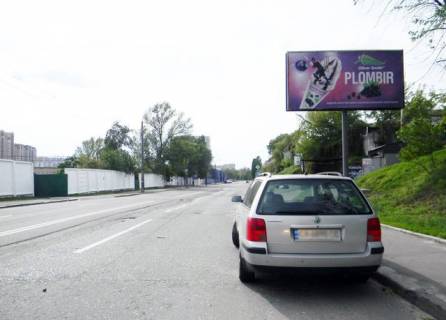 Билборд A в Киеве, 6x3  Залізничне шосе, 39а (Велика Кишеня, СТО, Автоцентр Peugeot "Ілта на Печерську"), в напрямку станції метро Либідська фото 1