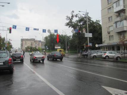 Видеоборд A в Киеве, 3.14x2.3  Велика Васильківська вул. (Червоноармійська)., 127 (Парк Марії Заньковецької), в напрямку Палац "Україна" - 93298 фото 1