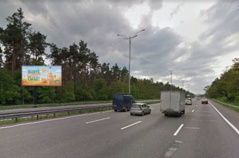 Билборд B в Киеве, 6x3  Бориспільське шосе в м.Бориспіль (19+200, 500 м від ресторанно-готельного комплексу "Козацький стан", 1,5 км від Харківська площа) фото 1