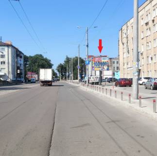 Скроллер A в Житомире, 3.14x2.32  Михайла Грушевського (Котовського ) вул., 7 (Олді, Сільпо, Райффайзен банк), в напрямку Перемоги вул. - 429020 фото 1