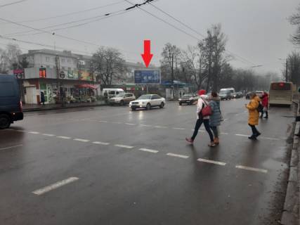 Prismatron, Prism B in Zhytomyr, 6x3  Pokrovs'ka st. (Sorsa st.), 131 (Osadbank, market "VOPAK", Agrotehnicnij koledz, ATB-market), v napramku z centra - 254155 Photo 1
