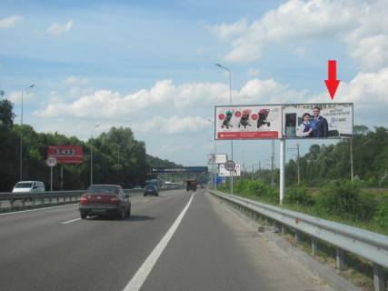 Білборд, Бігборд (Борд)  A на трасах Київської області, 6x3  Новообухівська траса (Дніпровське шосе),в напрямку в м. Київ, 300м після АЗС ОККО  правий 8км + 300м Фото 1
