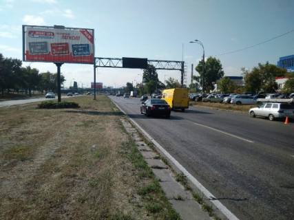 Призма A в Киеве, 6x3  Богатирська вул. (розділова смуга), (завод "Оболонь", КЛО, ОККО), в напрямку просп. Степана Бандери (Московський) - 213703 фото 1