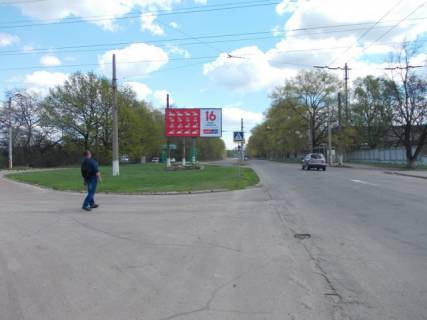 Билборд B в Сумах, 6x3  Харківська вул.,(пост ДАІ,шиномонтаж), виїзд з міста. фото 1