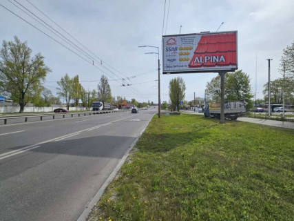 Призма A в Киеве, 6x3  Лугова вул. (Караван, Ашан, АЗС "ОККО"), в напрямку Богатирська вул. - 196644 фото 1