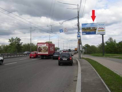Video Billboard A in Kyiv, 6x3  Banderi Stepana prosp., Pivnicnij (Moskovs'kij) mist(zaizd na mist), (SkayMall, H-Park, "OKKO", MakDonal'dz), v napramku Troesina - 416561 Photo 1