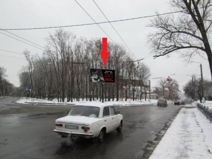 Білборд, Бігборд (Борд)  A у Харкові, 6x3  Семінарська (Володарського)  вул. - Велика Гончарівська вул. (Карпівській спуск) з району Баварія до вул Полтавський шлях Фото 1