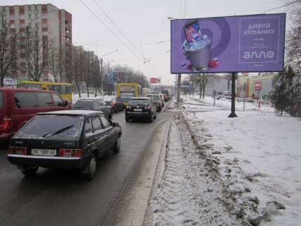 Prismatron, Prism A in Lviv, 6x3  Velikogo V. st., 54 (200 m do perehresta z Kul'parkivs'ka st.), (AZS "OKKO", TC "Asan-Siti", piceria "Celentano", Nova posta No58, Bank Osadbank, ATB-Market), v napramku I.Vigovs'kogo st. - 40952 Photo 1